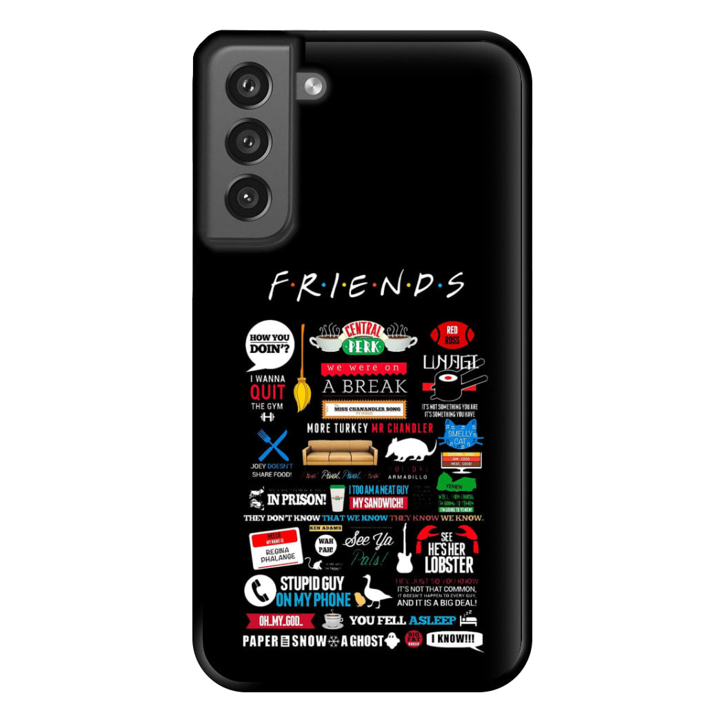 All The Quotes Phone Case for Galaxy S21FE