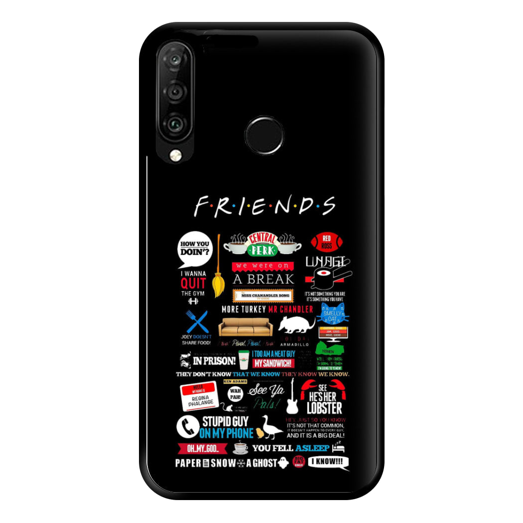 All The Quotes Phone Case for Huawei P30 Lite