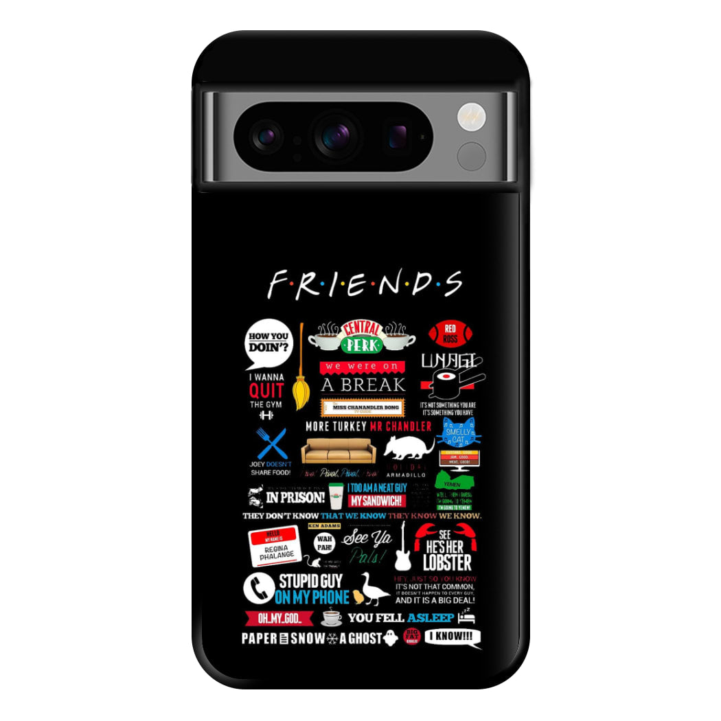 All The Quotes Phone Case for Google Pixel 8 Pro