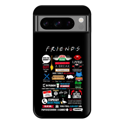 All The Quotes Phone Case for Google Pixel 8 Pro