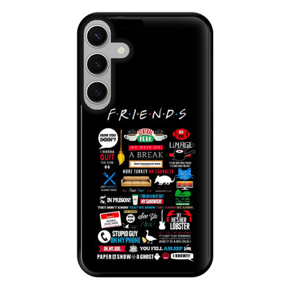 All The Quotes Phone Case for Galaxy S24FE