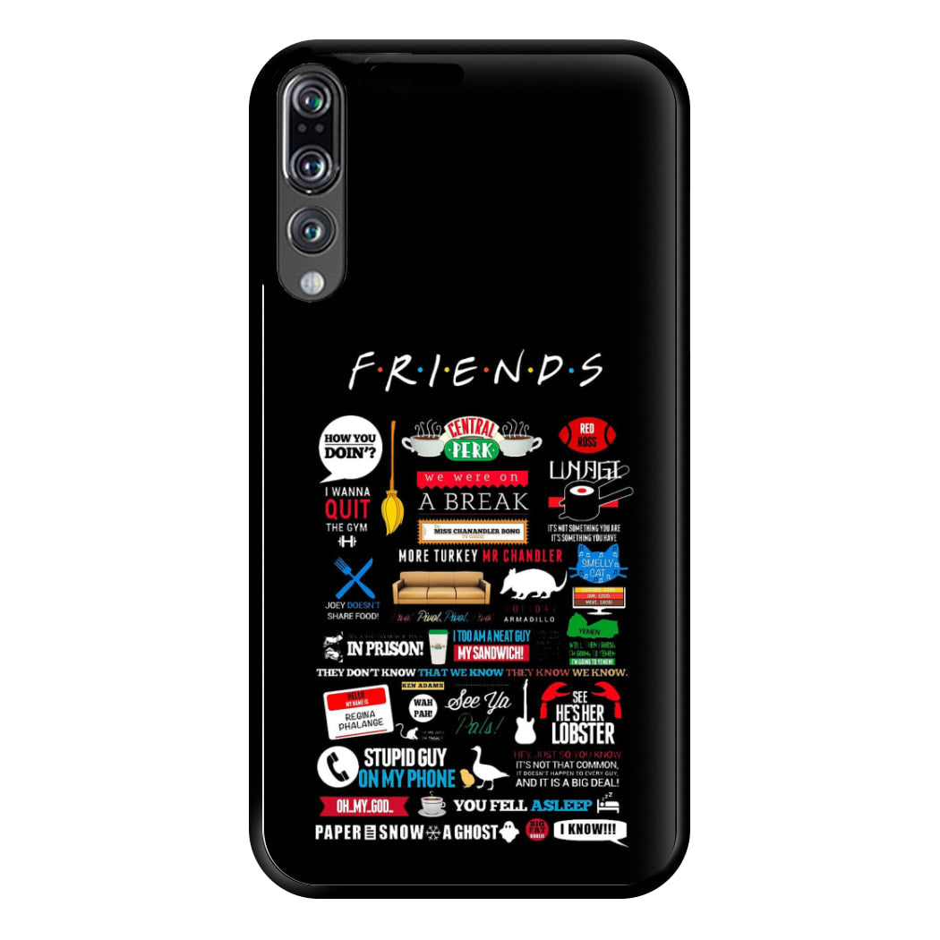 All The Quotes Phone Case for Huawei P20 Pro