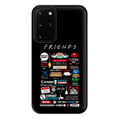 All The Quotes Phone Case for Galaxy S20 Plus