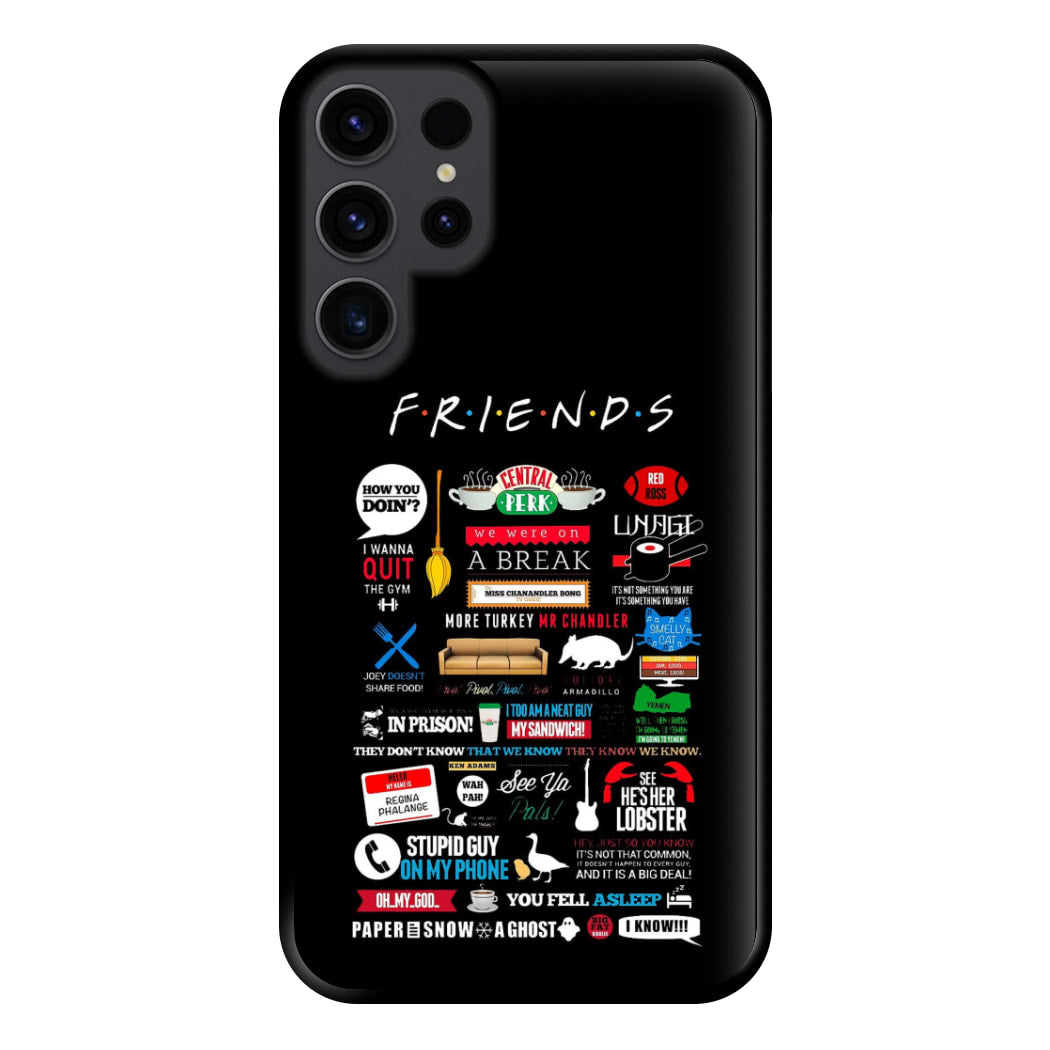 All The Quotes Phone Case for Galaxy S23 Ultra