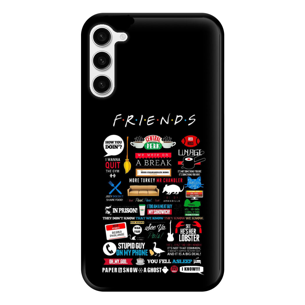 All The Quotes Phone Case for Galaxy S23 Plus