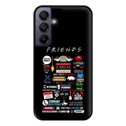 All The Quotes Phone Case for Galaxy A15