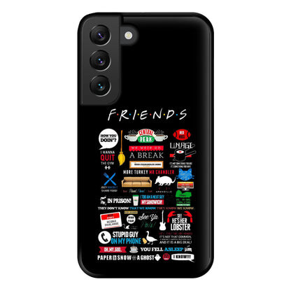 All The Quotes Phone Case for Galaxy S22 Plus