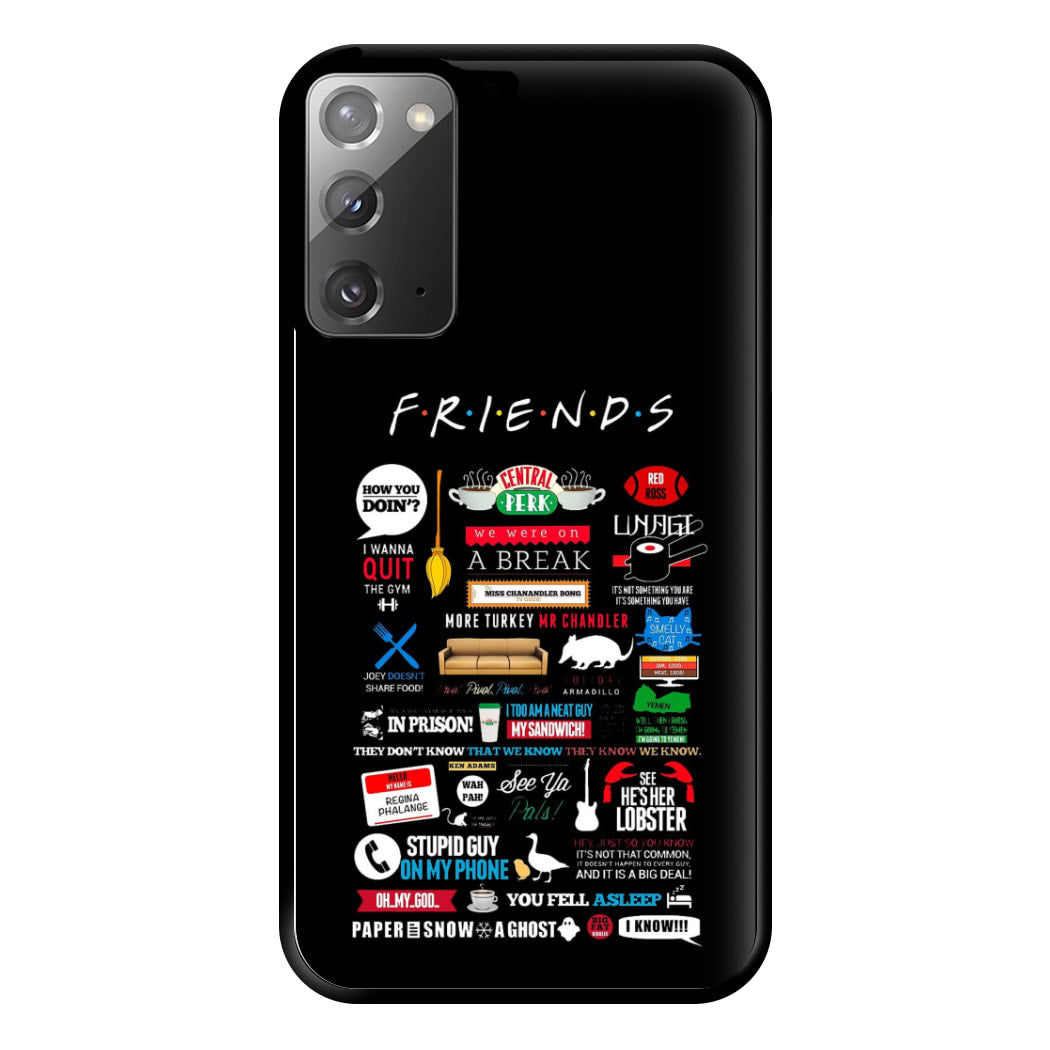 All The Quotes Phone Case for Galaxy Note 20 Ultra