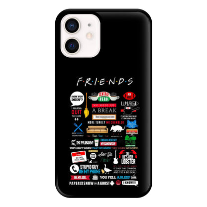 All The Quotes Phone Case for iPhone 12 Mini