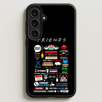 All The Quotes Phone Case for Galaxy S25FE