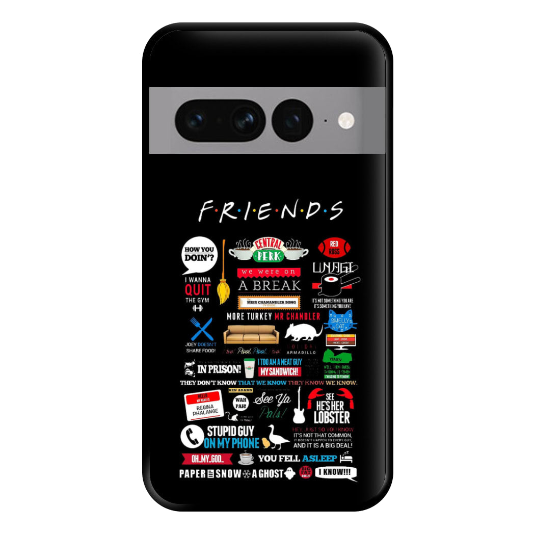 All The Quotes Phone Case for Google Pixel 7 Pro