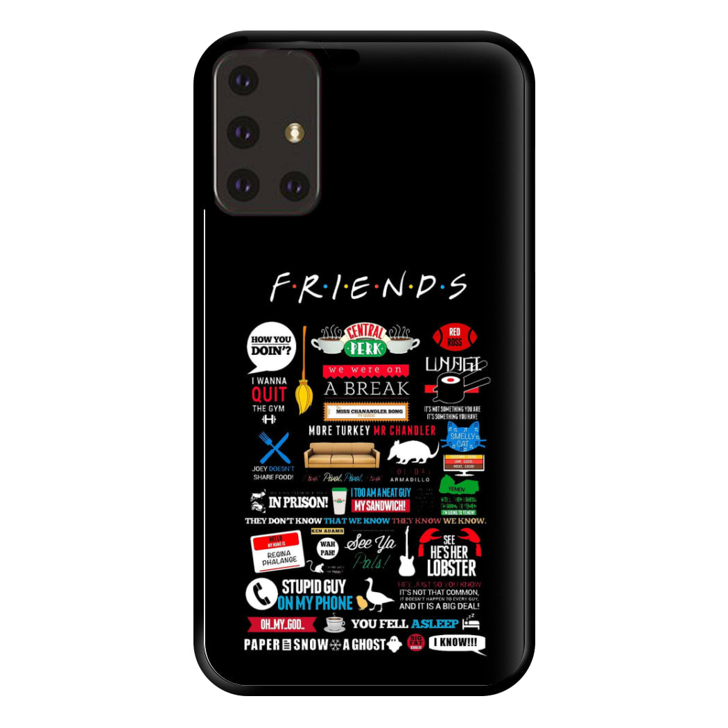 All The Quotes Phone Case for Galaxy A71