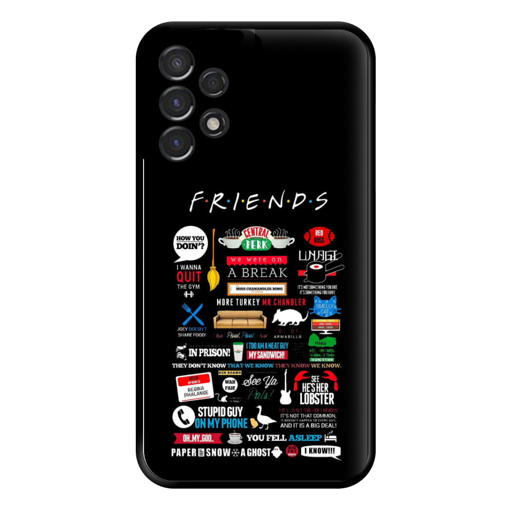 All The Quotes Phone Case for Galaxy A53