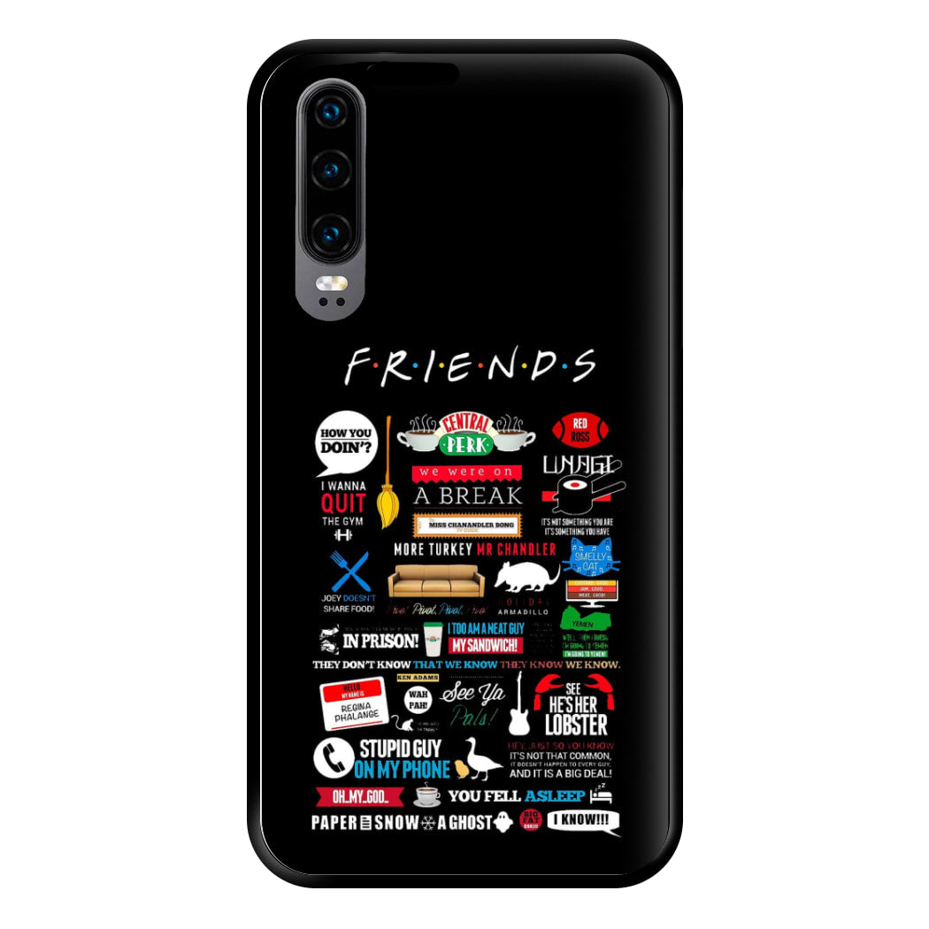 All The Quotes Phone Case for Huawei P30