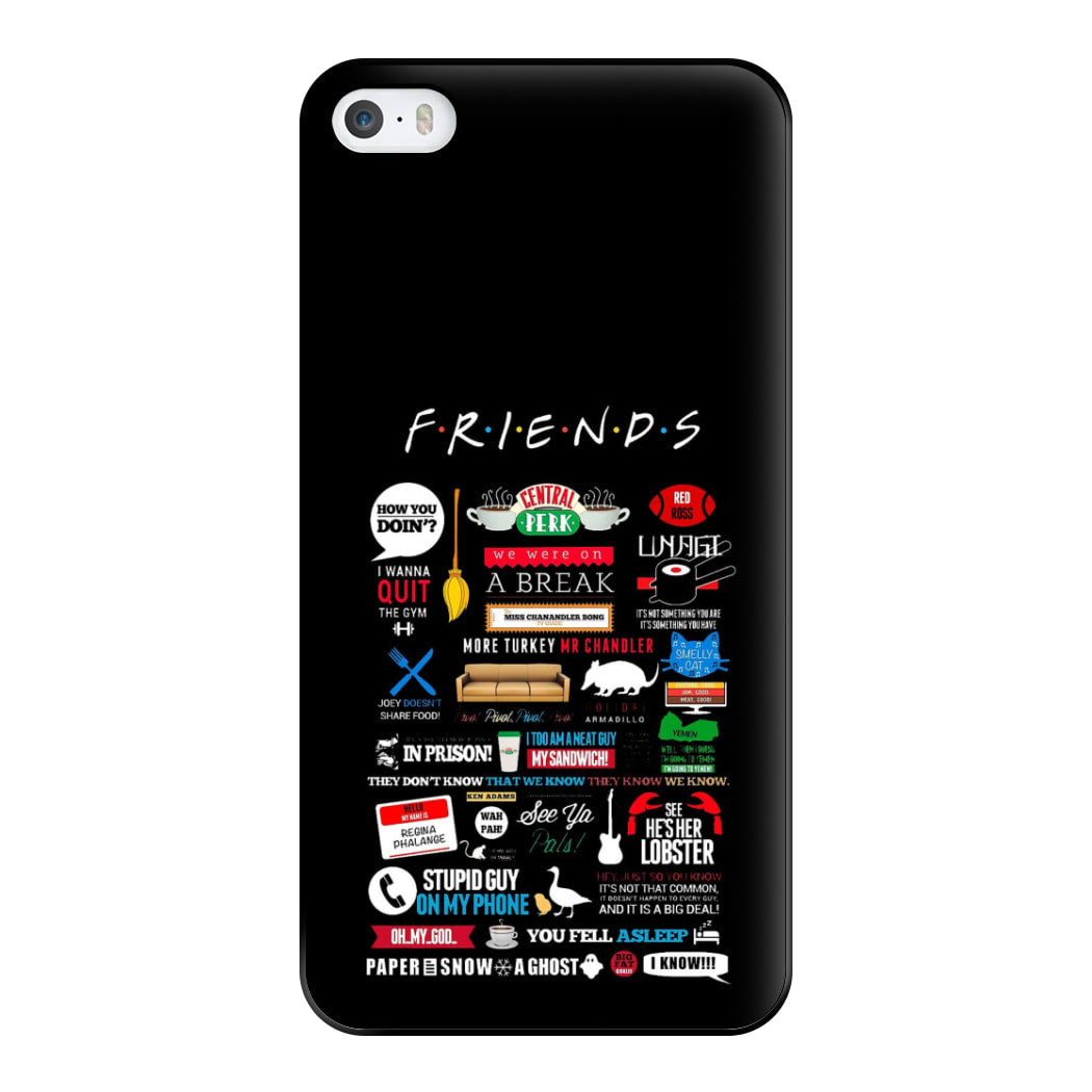 All The Quotes Phone Case for iPhone 5 / 5s / SE 2016