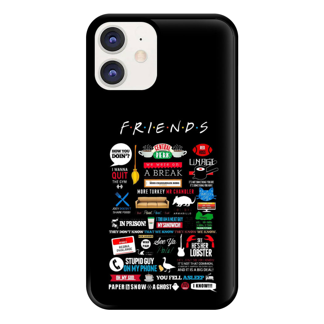 All The Quotes Phone Case for iPhone 12 / 12 Pro