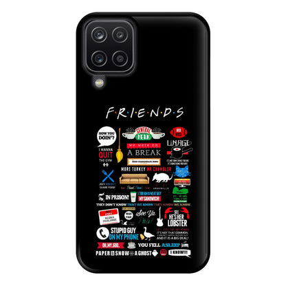 All The Quotes Phone Case for Galaxy A12