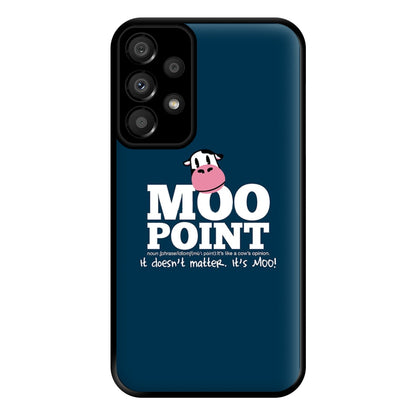 A Moo Point Phone Case for Galaxy A33