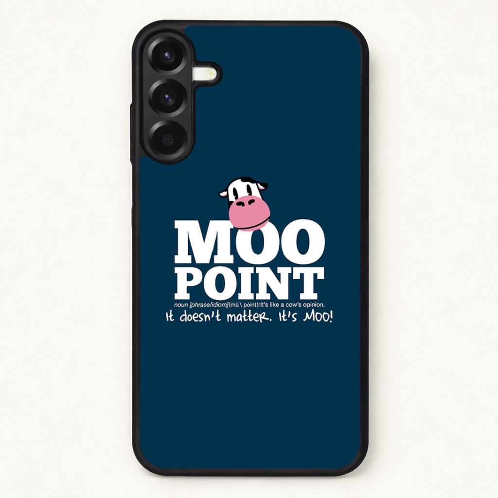 A Moo Point Phone Case