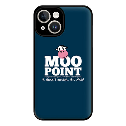 A Moo Point Phone Case for iPhone 14