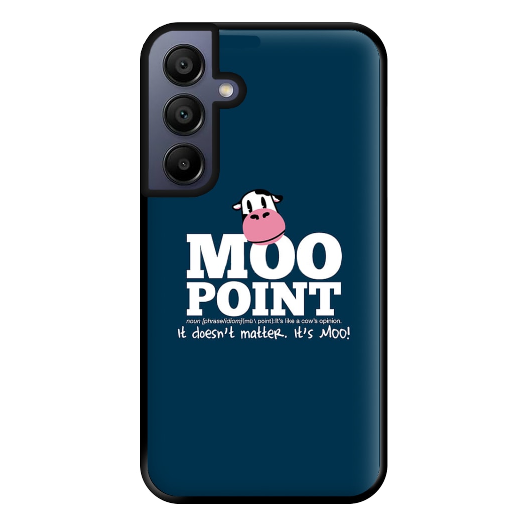 A Moo Point Phone Case for Galaxy A15