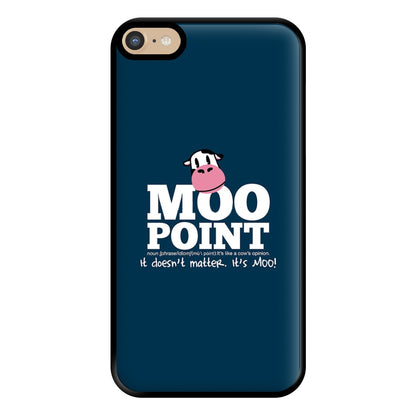 A Moo Point Phone Case for iPhone 6 Plus / 7 Plus / 8 Plus