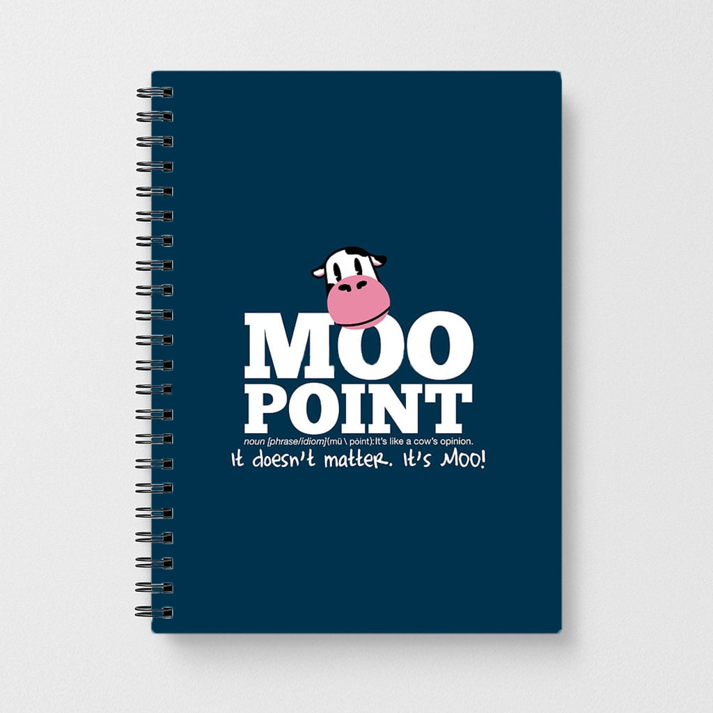 A Moo Point - Joey Tribbiani Notebook - Fun Cases