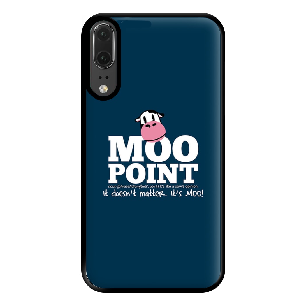 A Moo Point Phone Case for Huawei P20