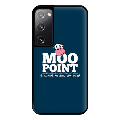 A Moo Point Phone Case for Galaxy S20