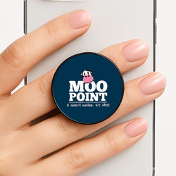 A Moo Point Phone Grip