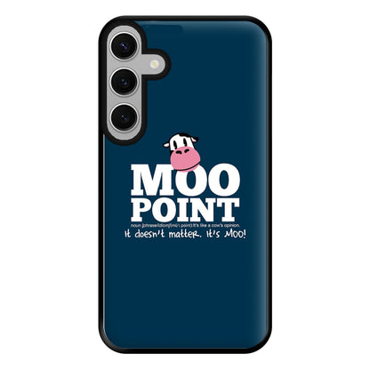 A Moo Point Phone Case for Galaxy S24FE