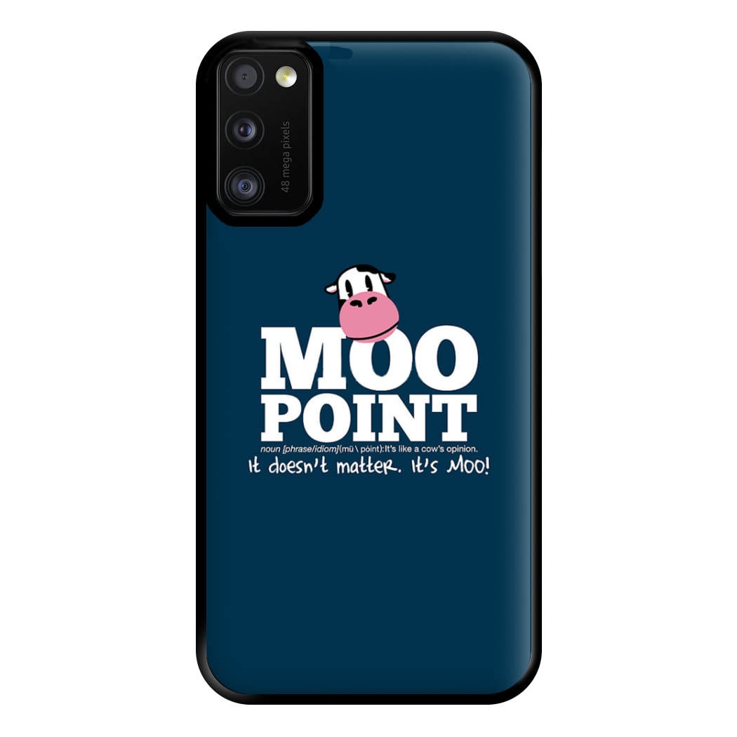 A Moo Point Phone Case for Galaxy A41