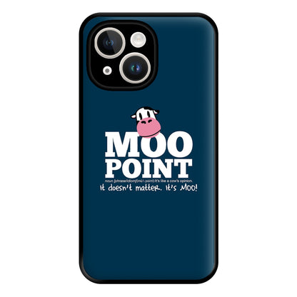 A Moo Point Phone Case for iPhone 14 Plus