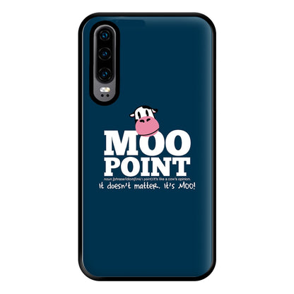 A Moo Point Phone Case for Huawei P30