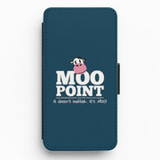 A Moo Point Flip / Wallet Phone Case 1