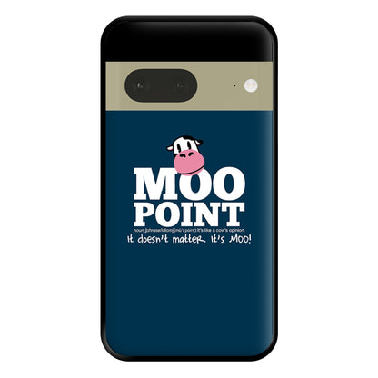 A Moo Point Phone Case for Google Pixel 7a