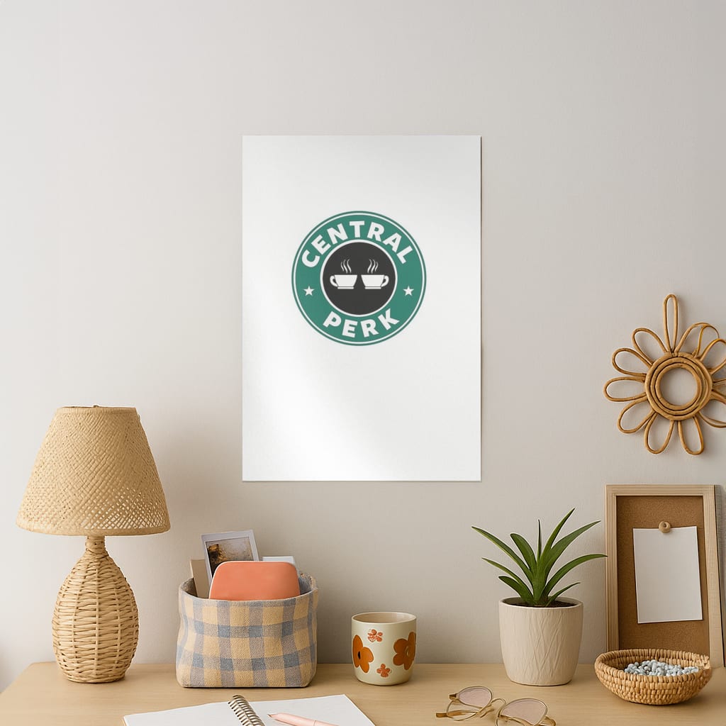 Central Perk - Coffee Logo Art Print