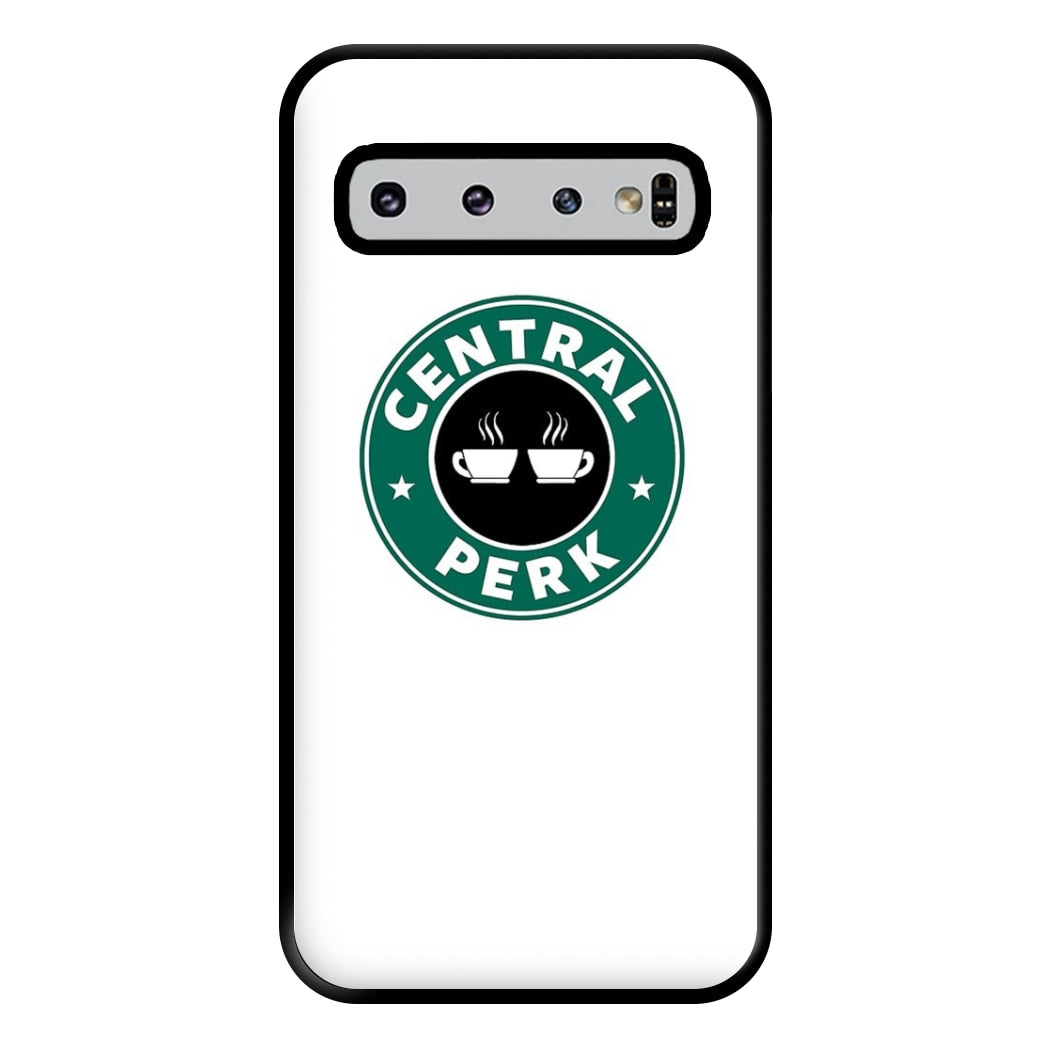 Central Perk - Coffee Logo Phone Case for Galaxy S10 Plus