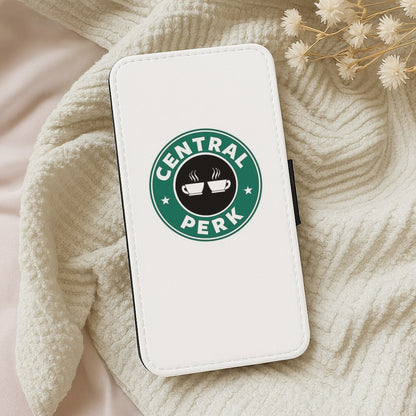 Central Perk - Coffee Logo Wallet Phone Case