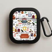 Friends Collage AirPods Case 1