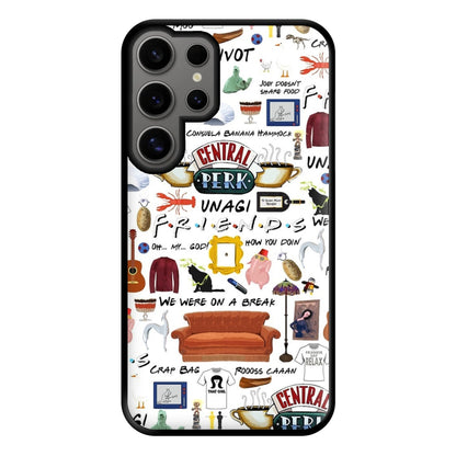 Friends Collage Phone Case for Galaxy S24 Ultra