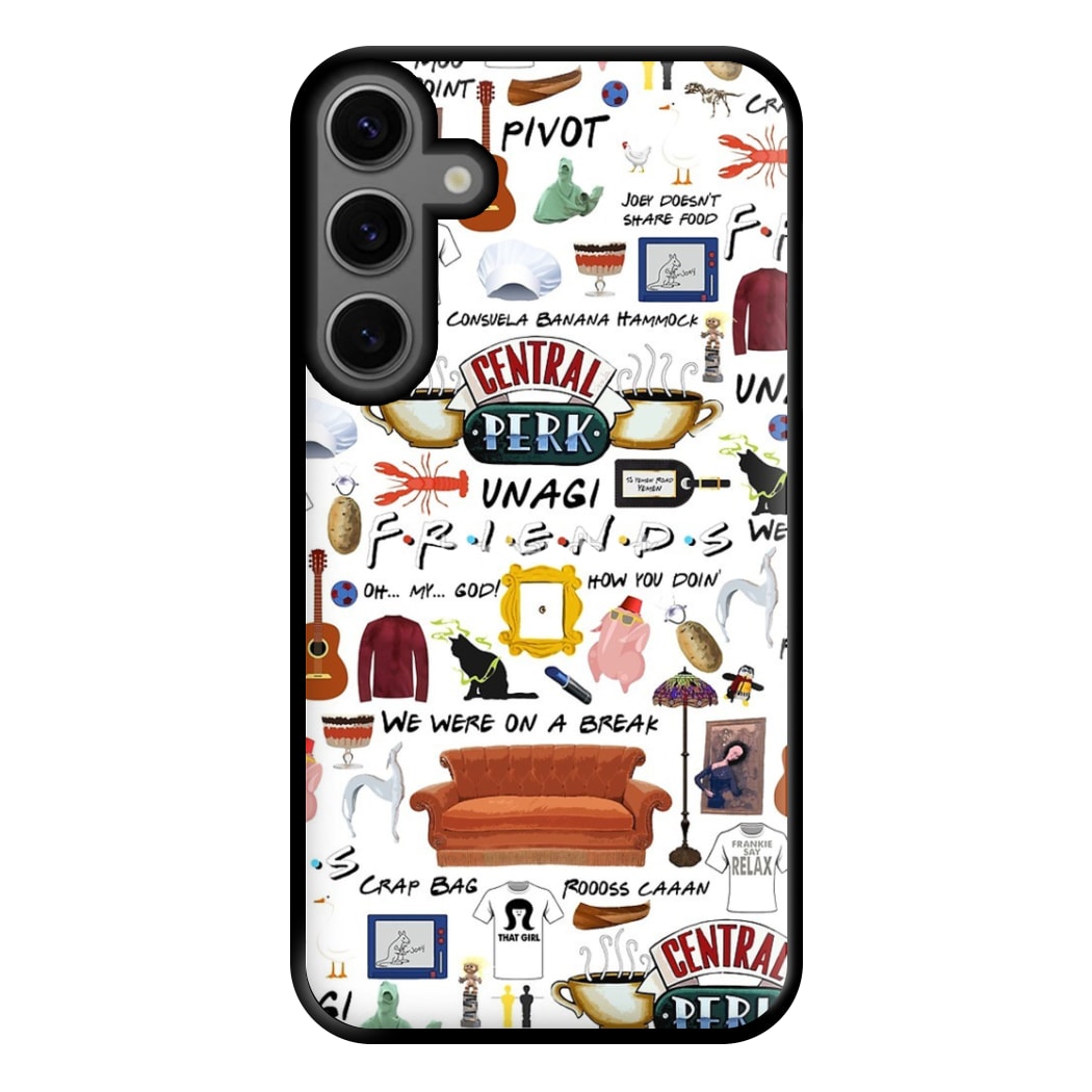 Friends Collage Phone Case for Galaxy S23FE