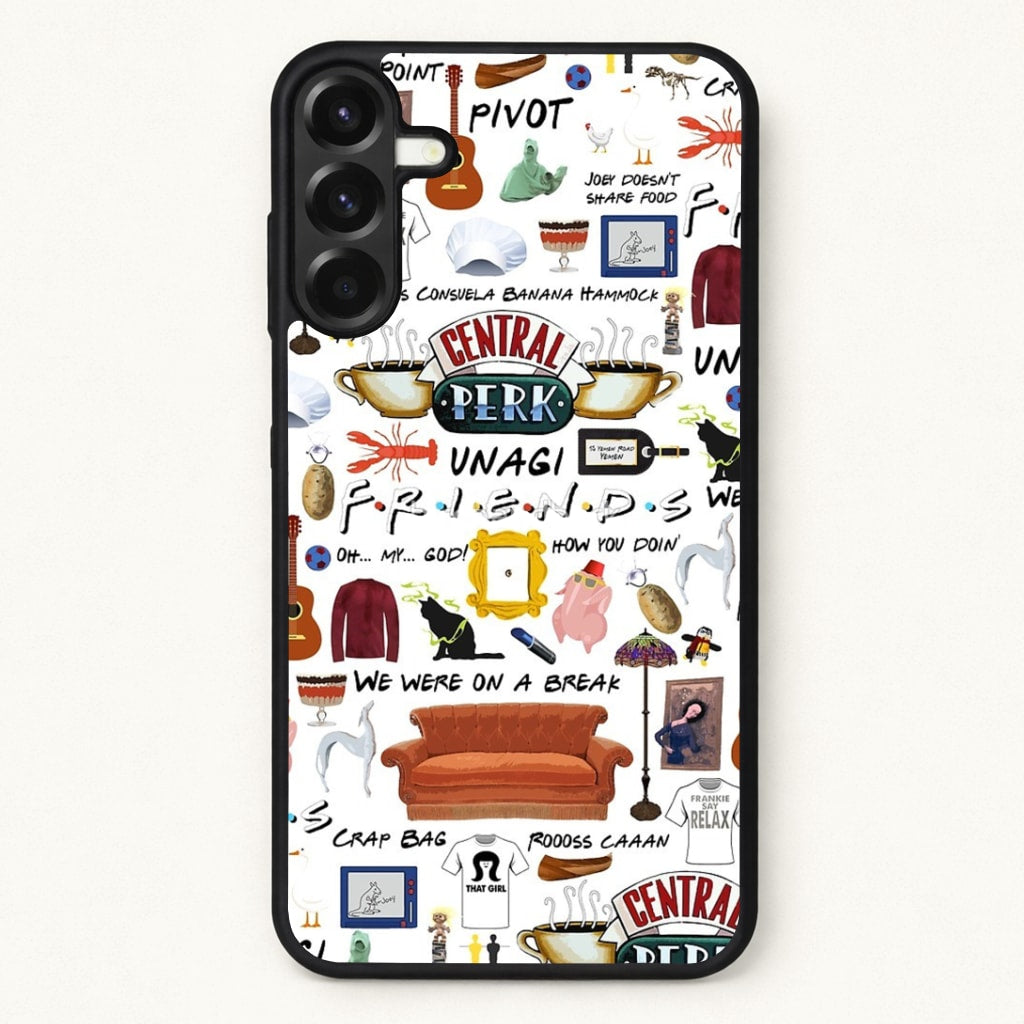 Friends Collage Phone Case for Galaxy A57