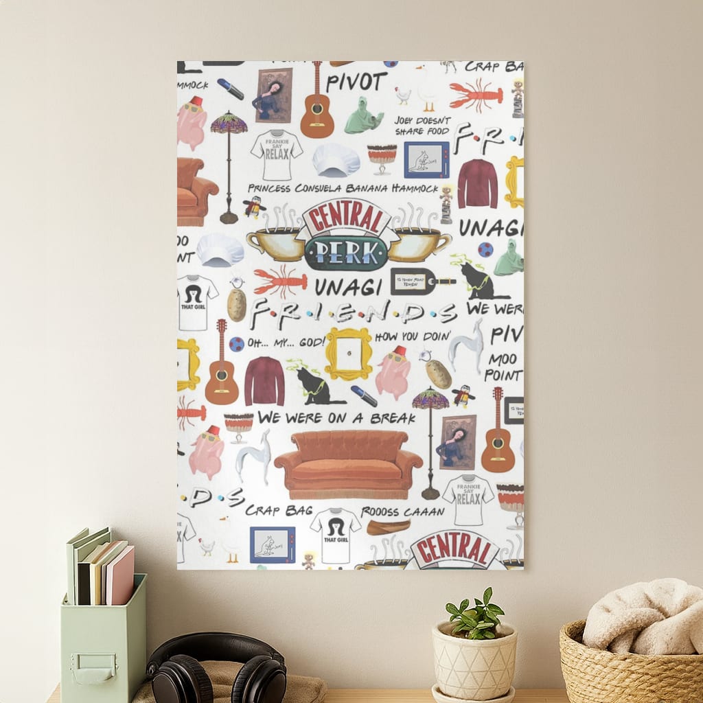Friends Collage Poster