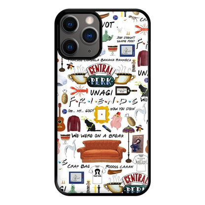 Friends Collage Phone Case for iPhone 12 Pro Max