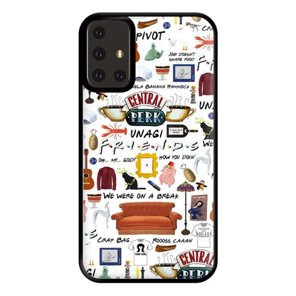 Friends Collage Phone Case for Galaxy A71