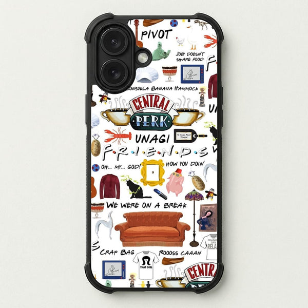 Friends Collage Phone Case — Bumper case