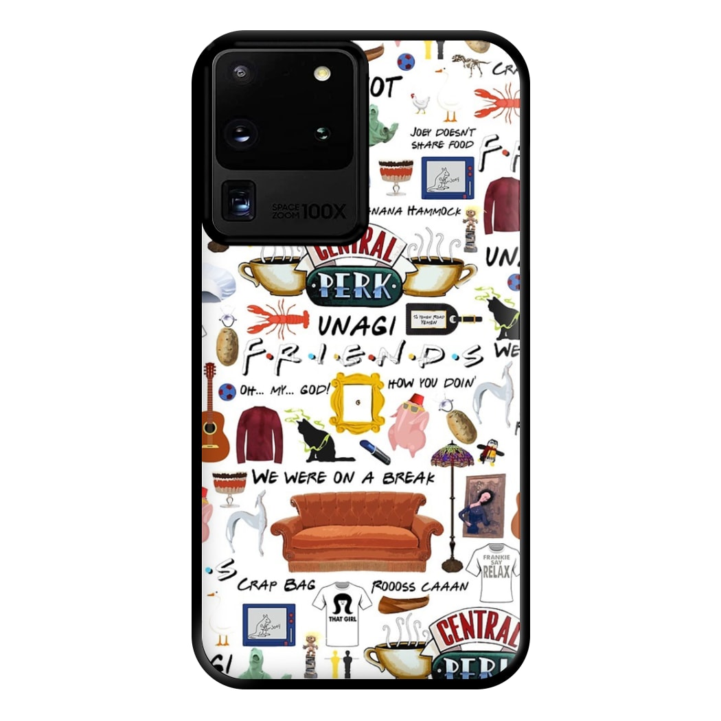 Friends Collage Phone Case for Galaxy S20 Ultra