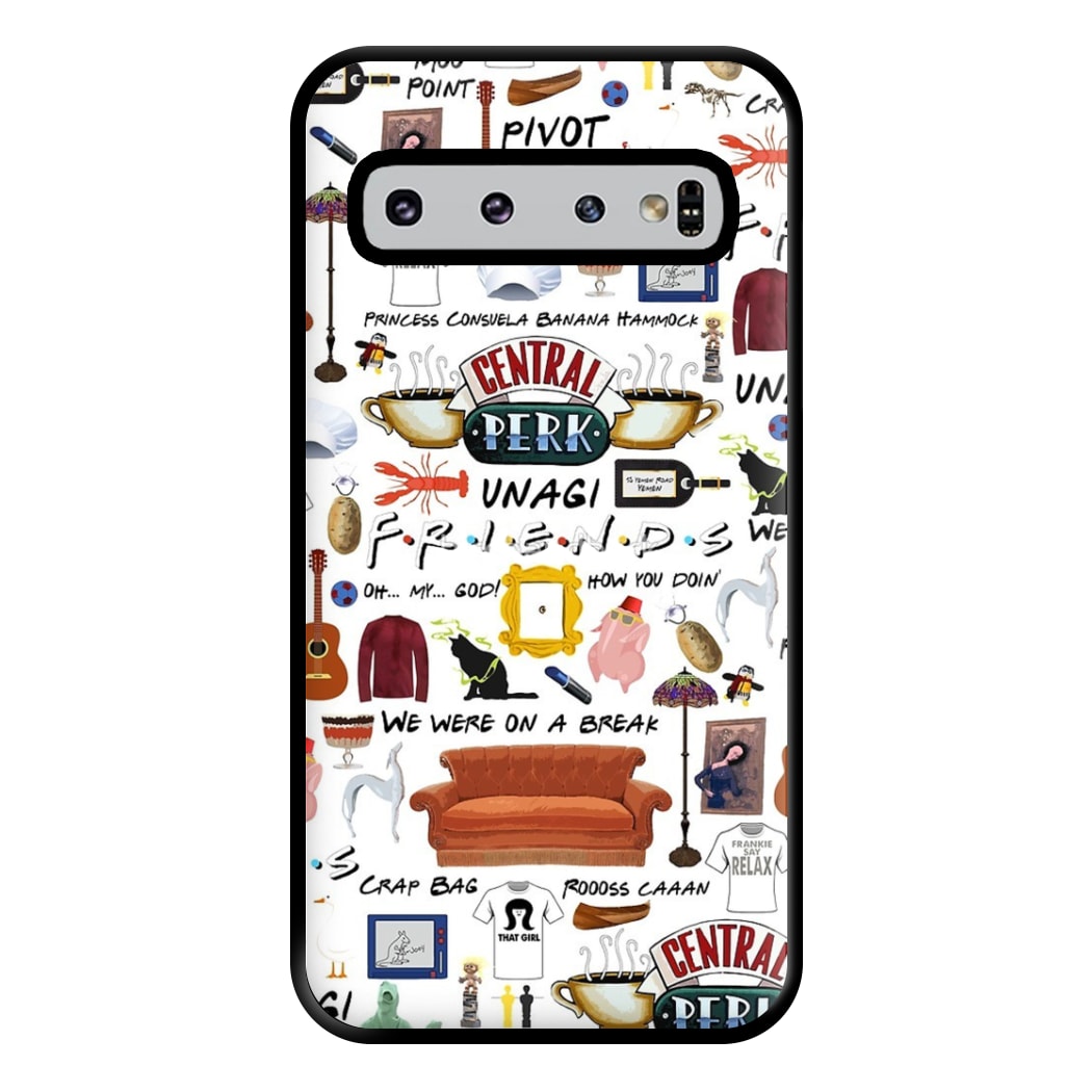 Friends Collage Phone Case for Galaxy S10 Plus