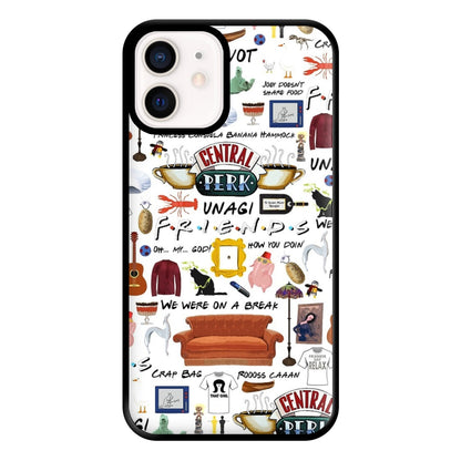 Friends Collage Phone Case for iPhone 13 Mini